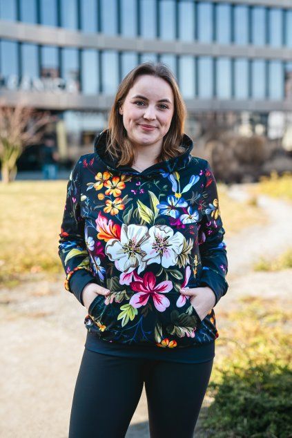 Mikina Flower Garden fullprint