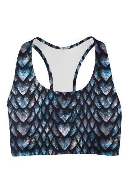 dragon shard sport bra front by utopy