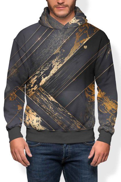 panska mikina golden lines fullprint front by utopy