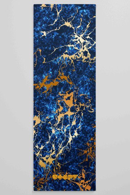 blue gold yoga matka front by utopy