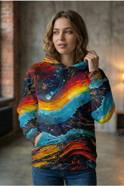 damska mikina color wave by utopy