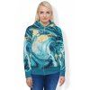 turquois ardency mikina na zip front by utopy