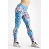 blue garden leggings front by utopy