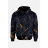 panska mikina dark gold fullprint by utopy