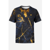 panske tricko dark gold front by utopy